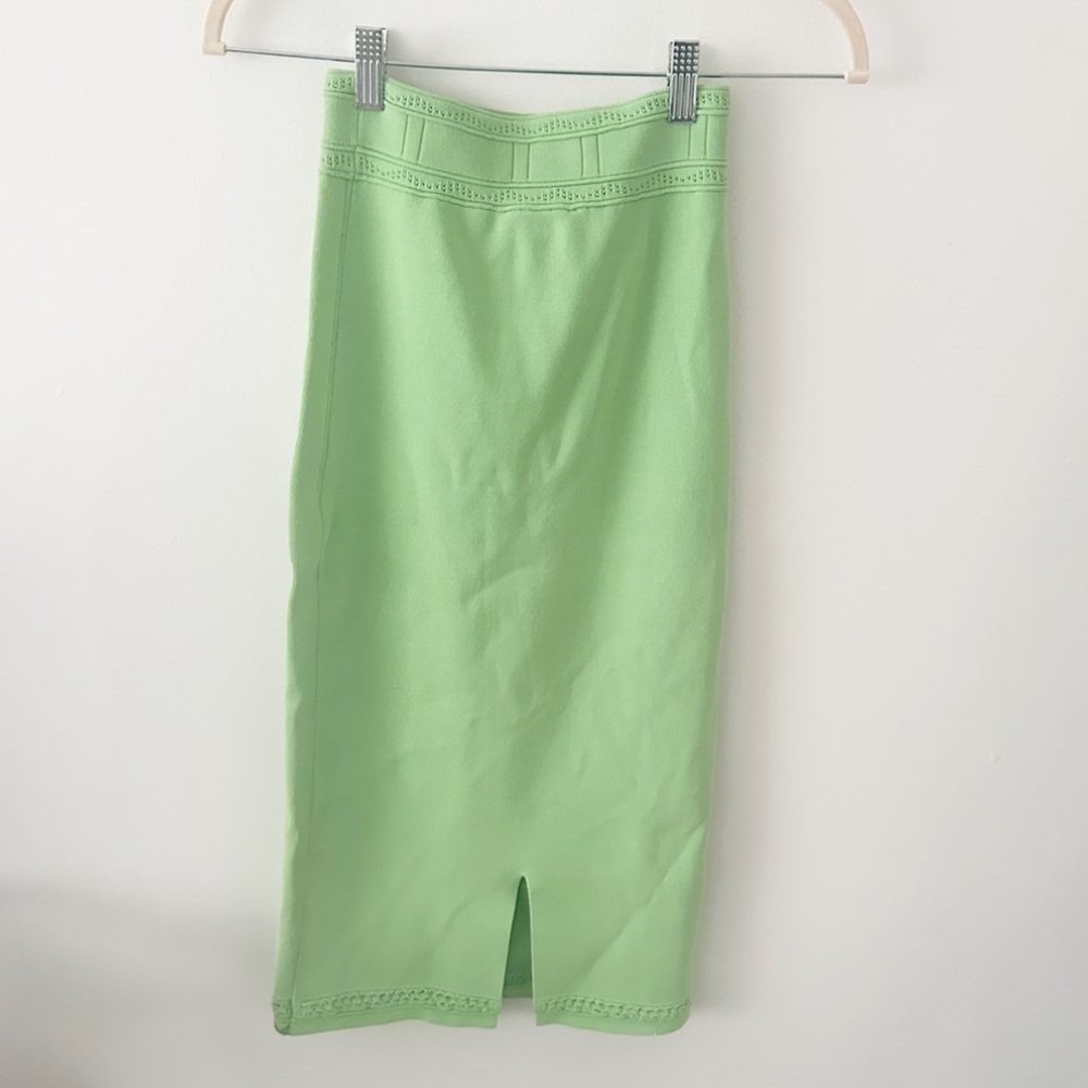 House of Harlow 1960 2-Piece Green Midi Skirt Set Size S - Picture 5 of 8